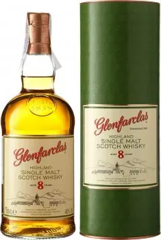 Віскі Glenfarclas 8 років 0.7л 40% в тубусі