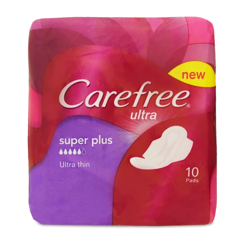 Гігієнічні Прокладки Ultra Super Plus Carefree, 10 шт/уп