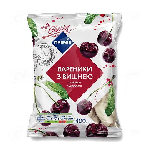 Вареники «Премія»® з вишнею, 400г