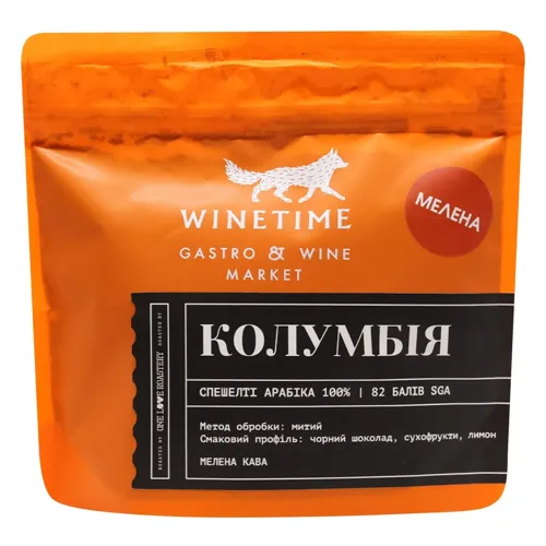 Кава Winetime Колумбія мелена 250г
