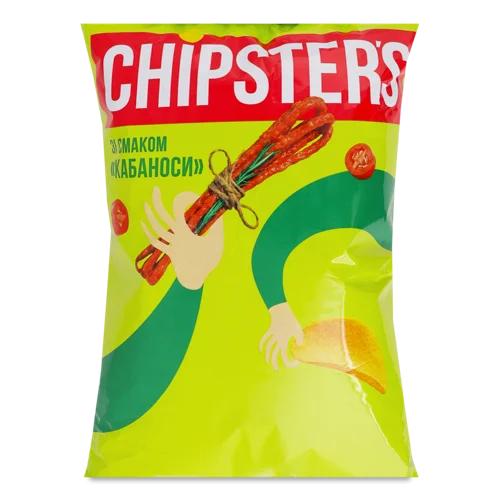 Картопляні Чипси Кабаноси Chipster's, м/у, 100г