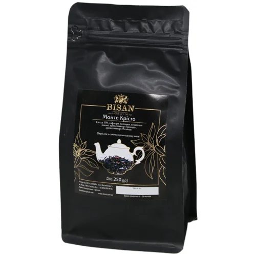 ЧАЙ BISAN МОНТЕ КРІСТО 250Г
