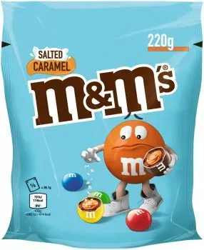 Шоколадні драже M&Ms солона карамель 220г