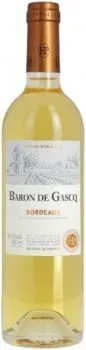 Вино Les Hauts de Palette Baron de Gascq Біле напівсолодке 0.75л 11%