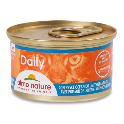 Корм Для Котів Almo Nature Daily Океанічна Риба, натуральна оболонка, 1г