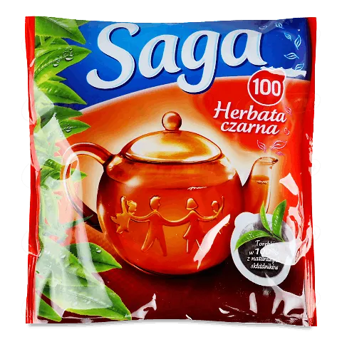 Чай чорний Saga Herbata, 100*1,4г