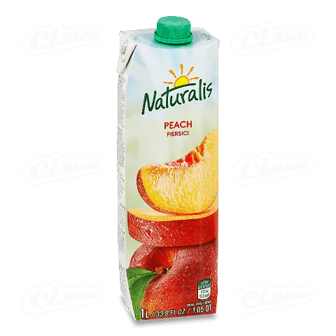 Нектар Naturalis персиковий, 1л