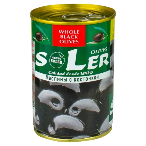 Маслини Soler без кісточки 280г