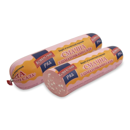Ковбаса Варена Смачна З Шматочками Сала, Ковбасний Ряд, кг