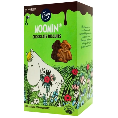 Печиво Fazen Moomin з шоколадом 175г
