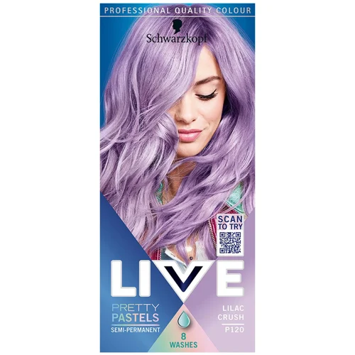 Фарба для волосся Live Ultra Brights Pretty Pastels L120 Бузкові рум'яна