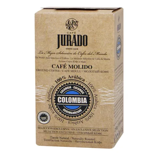 Кава Jurado колумбійська мелена 250г