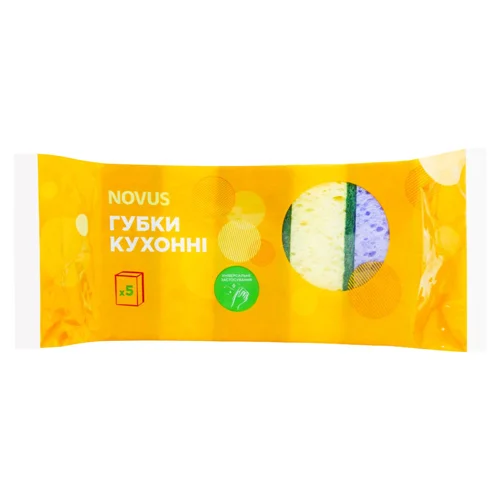 Губки кухонні Novus крупнопористі 5шт