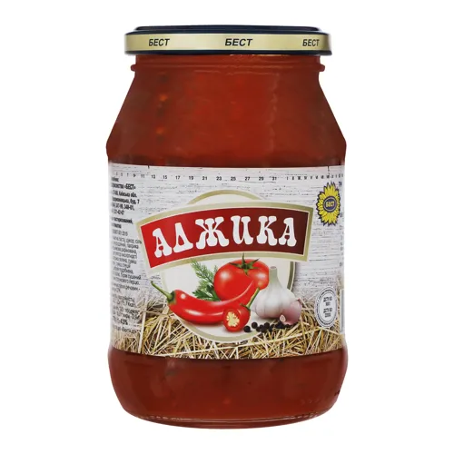 Соус пастеризований Аджика Бест с/б 470г