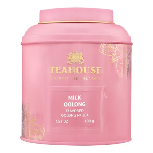 Чай бірюзовий байховий листовий Молочний улун Teahouse з/б 100г