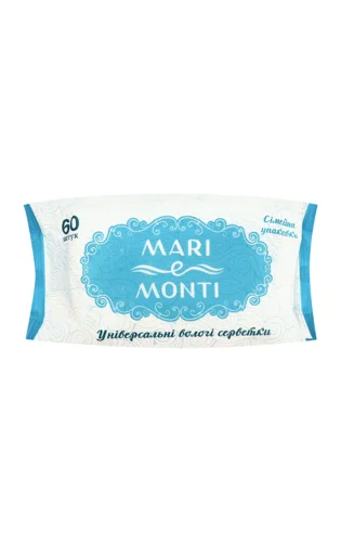 Вологі Серветки Універсальні MARI e MONTI, 60 шт
