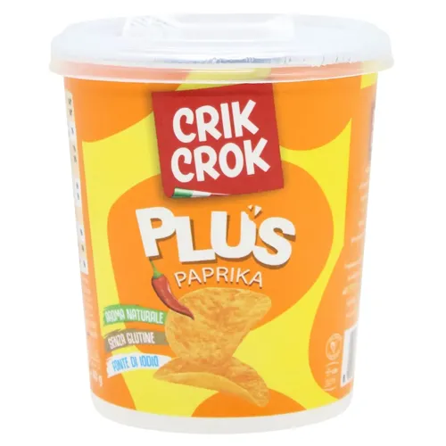 Чіпси Crik Crok з паприкою 40г