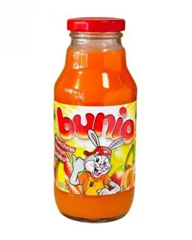 Сік Bunio морква-банан-яблуко, 330мл