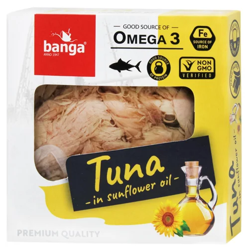 Тунець Banga в соняшниковій олії 120г