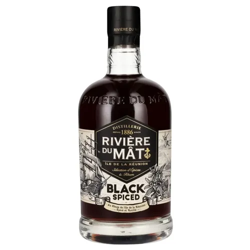 Ром Riviere du Mat Black Spiced 35% 0,7л