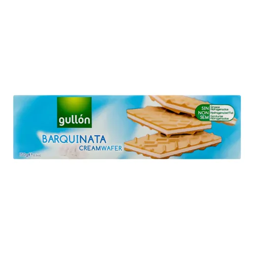 Вафлі Gullon 150г баркіната сливочні