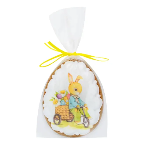 Пряник імбирний Яйце великоднє з нанесенням малюнку Dosweet м/у 50г