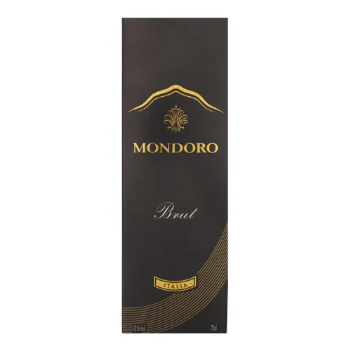 Вино ігристе 0.75л 12% біле Brut Mondoro пл