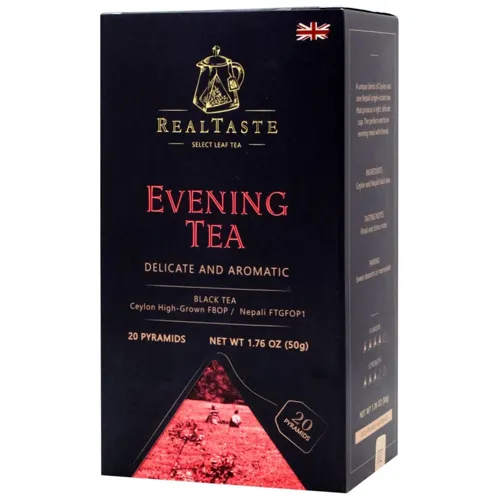 Чай чорний Real Taste Evening 2,5г*25шт
