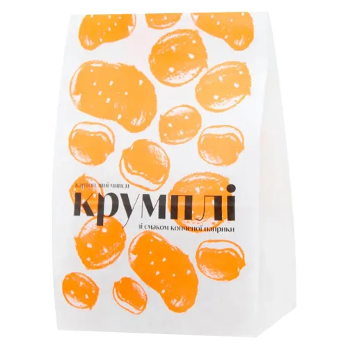 Чіпси картопляні Крумплі Копчена паприка 100г