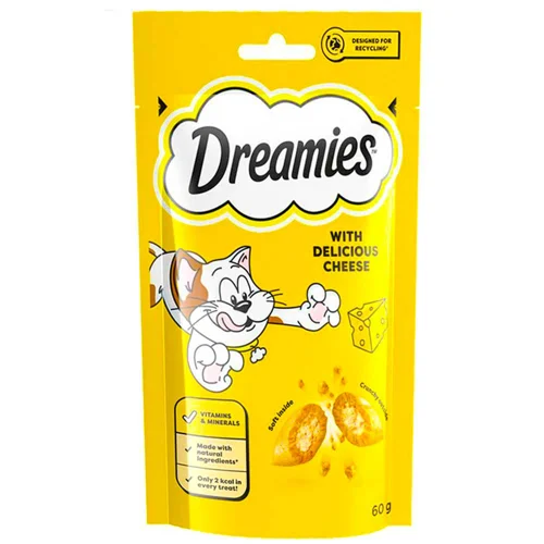 Ласощі для котів Dreamies з сиром 60г