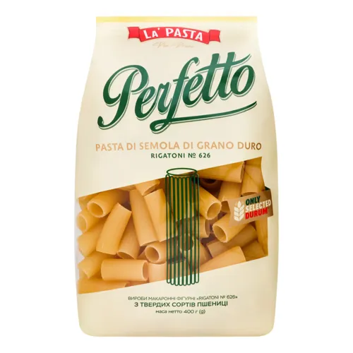 Вироби макаронні Rigatoni №626 La' Pasta Per Primi Perfetto м/у 400г