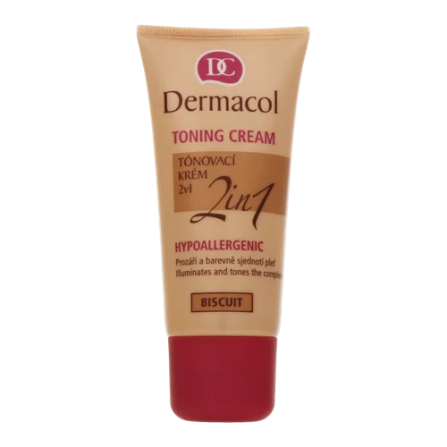 Тональний Крем Toning Cream 2в1 №02 Dermacol, 30мл