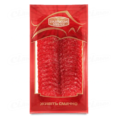 Ковбаса «Світ м'яса» «Золотиста» сиров'ялена, 70г