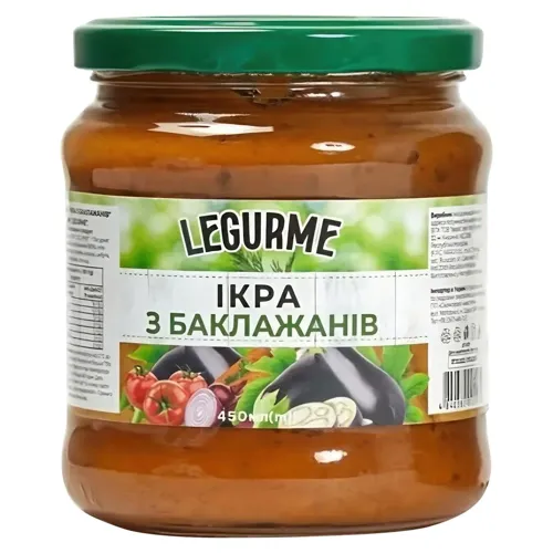 Ікра Legurme з баклажан 450мл