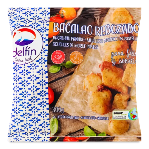 Тріска Панірована В/ґ Заморожена, 1кг