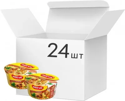 Локшина Reeva зі смаком грибів 75г