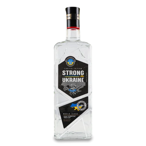 Горілка Вищого Ґатунку 40% World Class Strong, 0.7л, п/пл