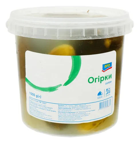 ARO Огірки солоні 1000г