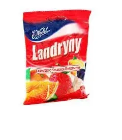 Льодяники Wedel зі смаком фруктів 90г