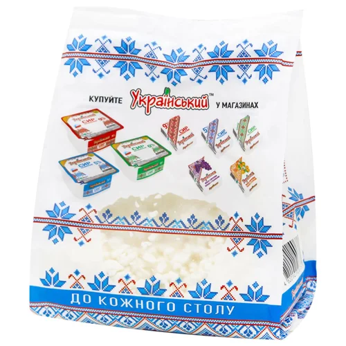 Сир кисломолочний Український 5% 350г