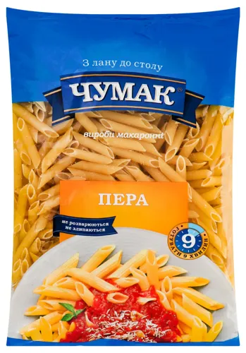 Вироби макаронні Пера Чумак м/у 800г