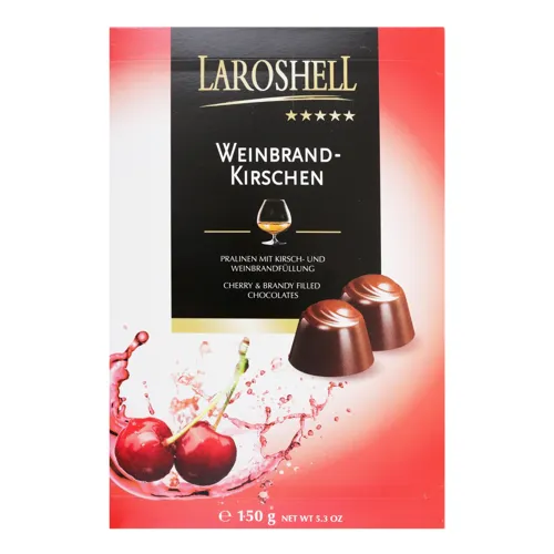 Цукерки Laroshell 150г Вишня в бренді