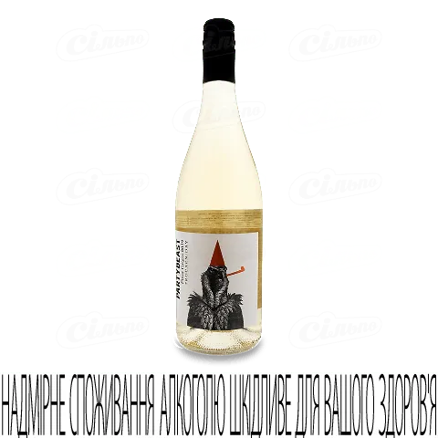 Вино Crazy Animals Partybeast Pinot Grigio, 0,75л