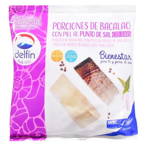 Тріска порційна Delfin 400г