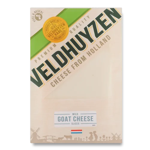 Сир Veldhuyzen Kaas 50%, з козиного молока, слайси