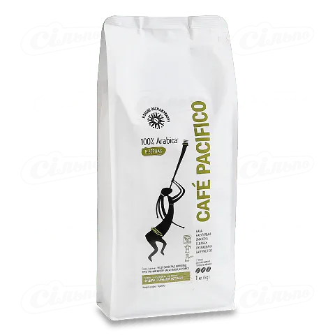 Кава зернова Cafe Pacifico купажована смажена, 1кг