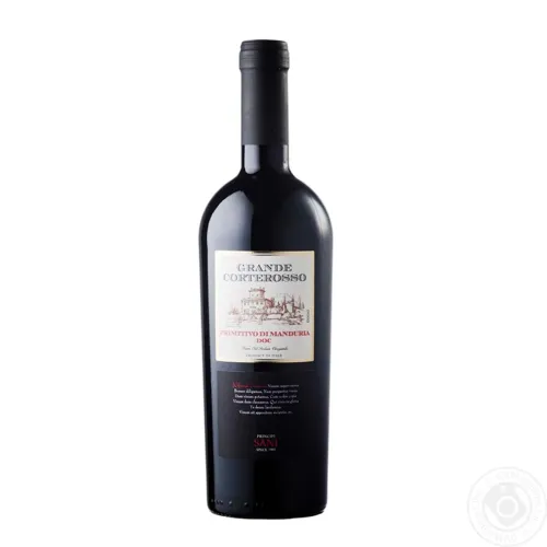 Вино Carlos Sani Corterosso Supremo Primitivo di Manduria DOC Riserva червоне сухе 15% 0,75л