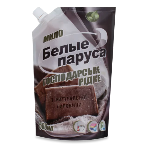 Рідке Господарське Мило Белые Паруса, 500 мл