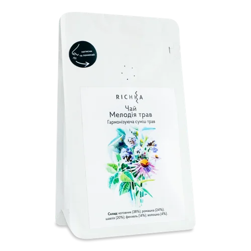 Чай Мелодія Трав, вищого ґатунку, м/у 50г
