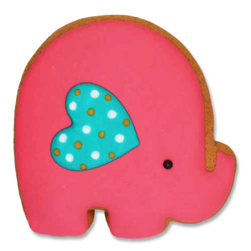 Пряник Глазурований Без Начинки Слоник, в/ґ, 50г